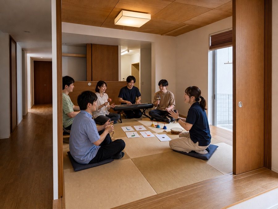 音楽・余暇活動の様子
